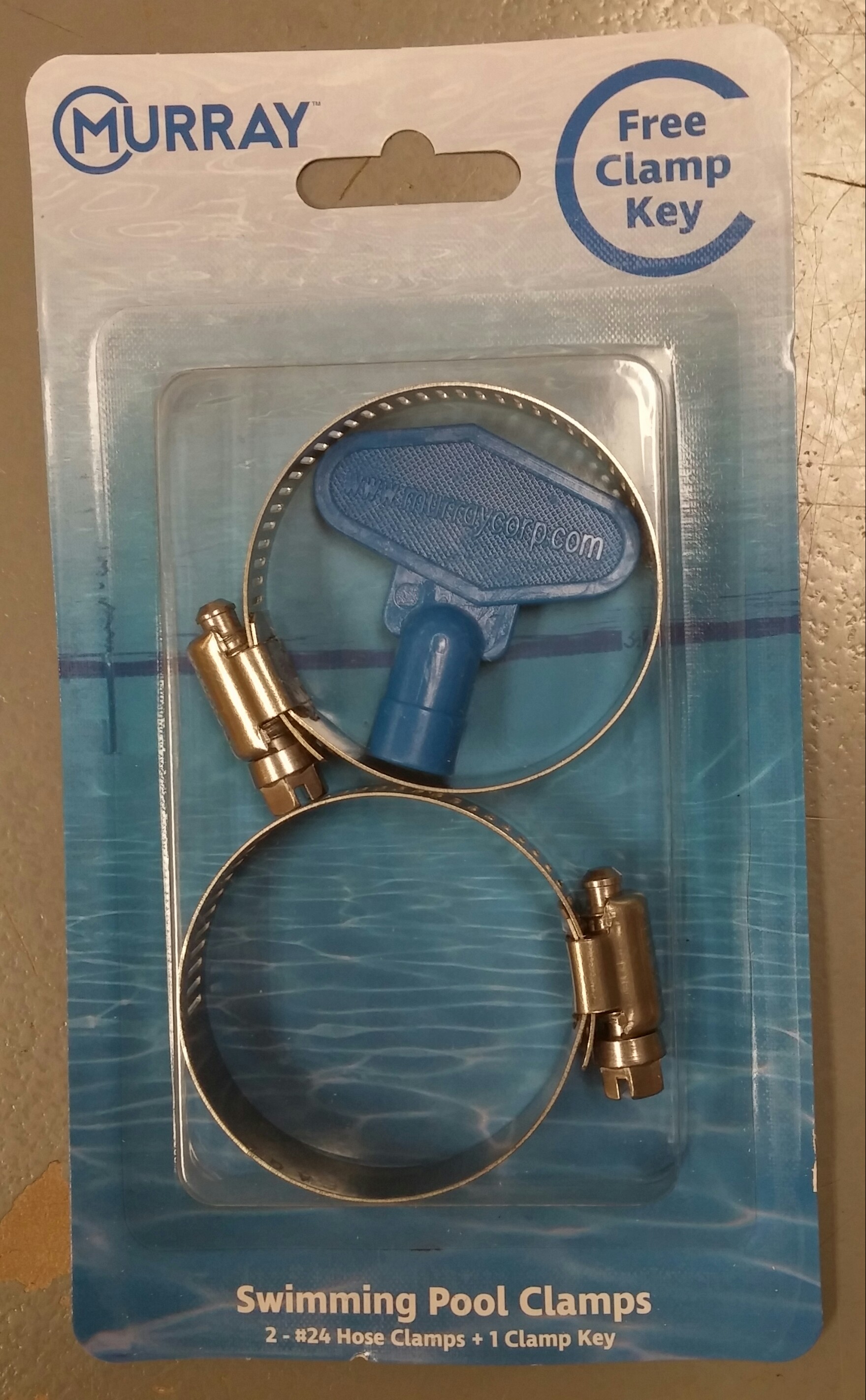 Blister Pack W/H24SS Clamps W/Clamp Key - LINERS